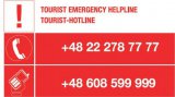 Telefon Bezpieczeństwa dla turystów
