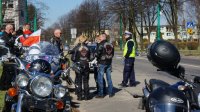 Wspólna akcja mundurowych i motocyklistów