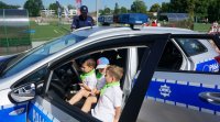 Policjanci na „Olimpiadzie przedszkolaka”