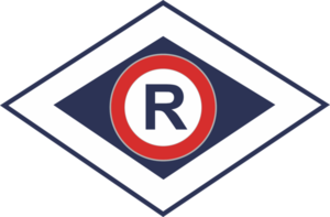 Na grafice logo ruchu drogowego.